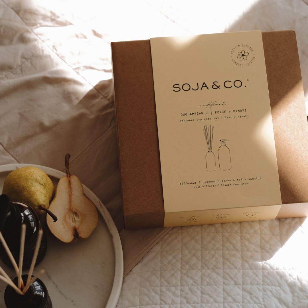 Duo ambiance | Poire + Hinoki - SOJA&amp;CO.®