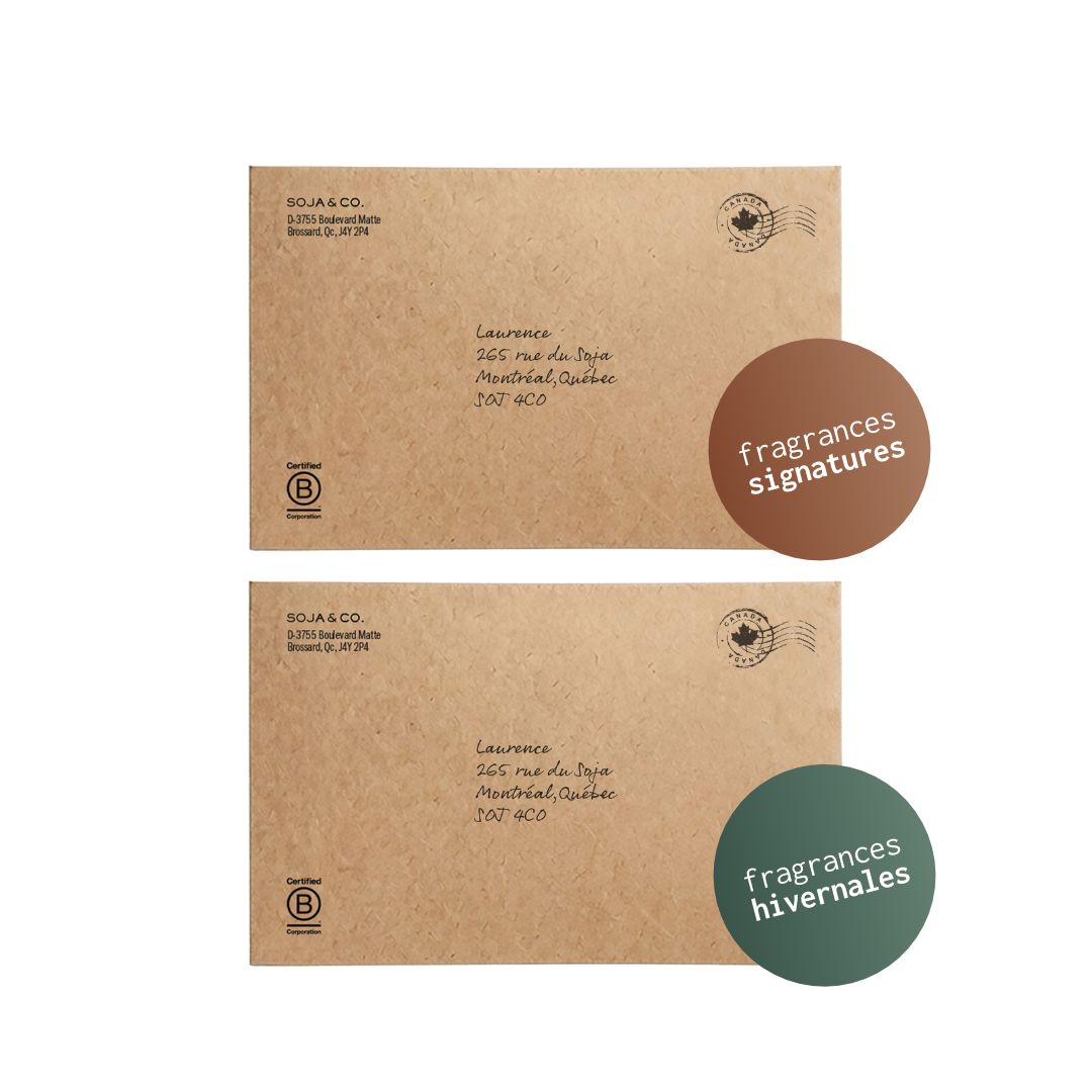 Duo ensembles découverte | Fragrances signatures + hivernales - SOJA&CO.