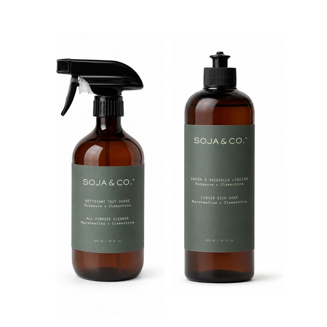 Duo ménage | Guimauve + Clémentine - SOJA&CO.