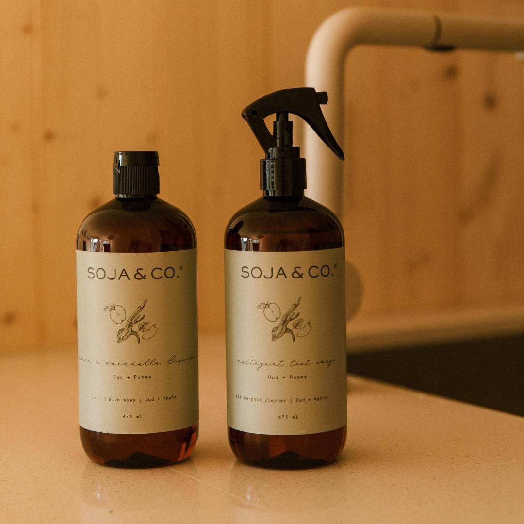 Duo menage SOJA&CO. Oud + Pomme