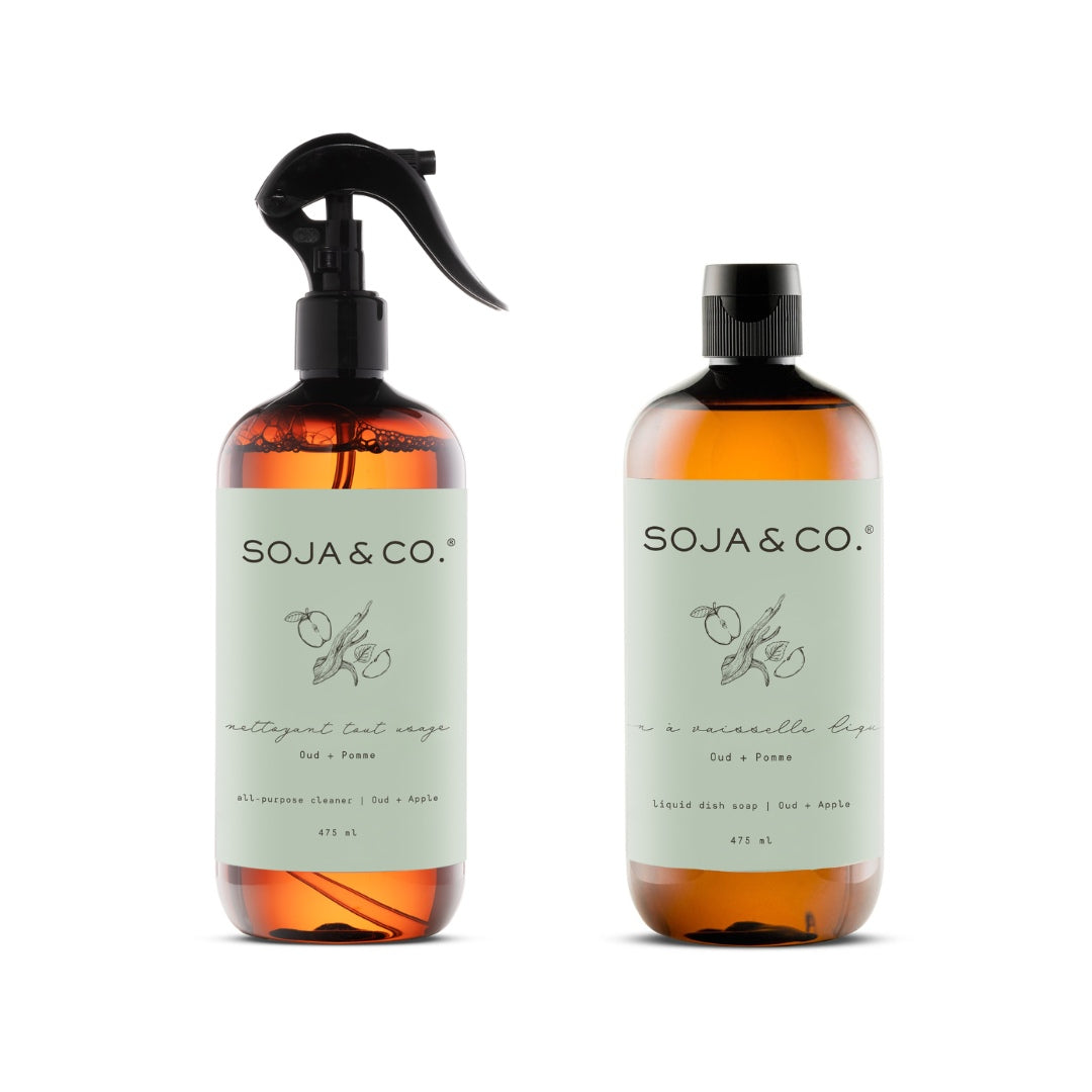 Duo ménage | Oud + Pomme - SOJA&CO.®