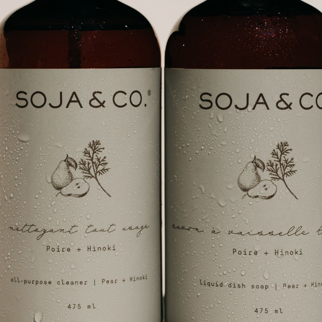 Duo ménage | Poire + Hinoki - SOJA&CO.®