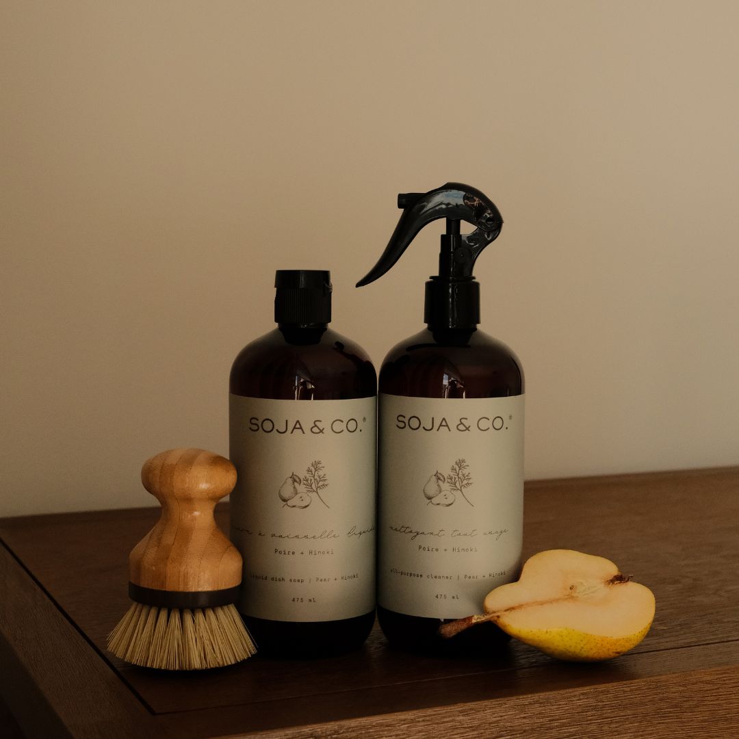 Duo ménage | Poire + Hinoki - SOJA&CO.®