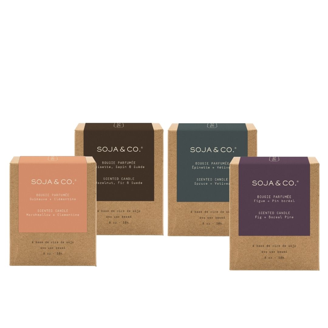 Ensemble bougies | Collection hiver - SOJA&CO.