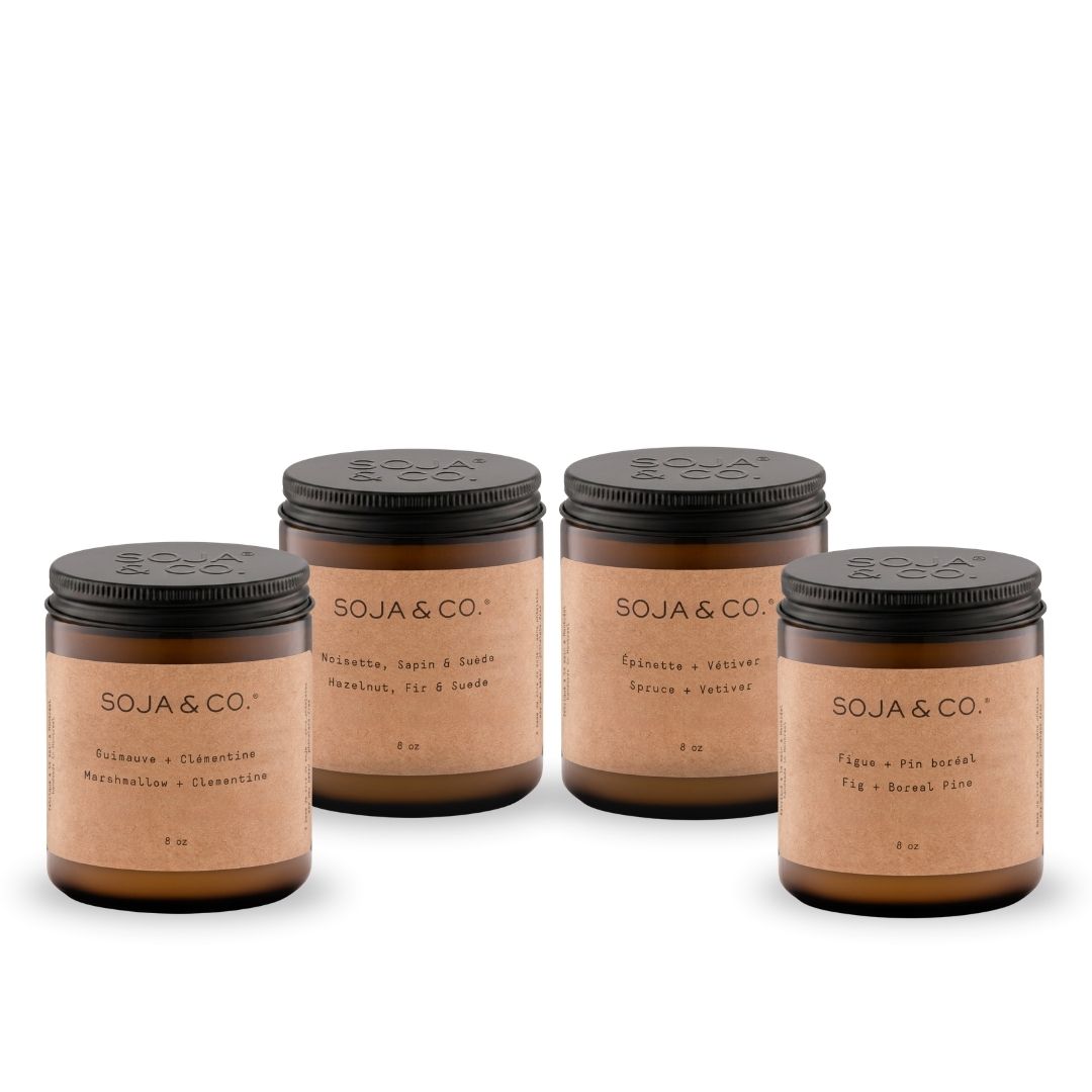 Ensemble bougies | Collection hiver - SOJA&CO.