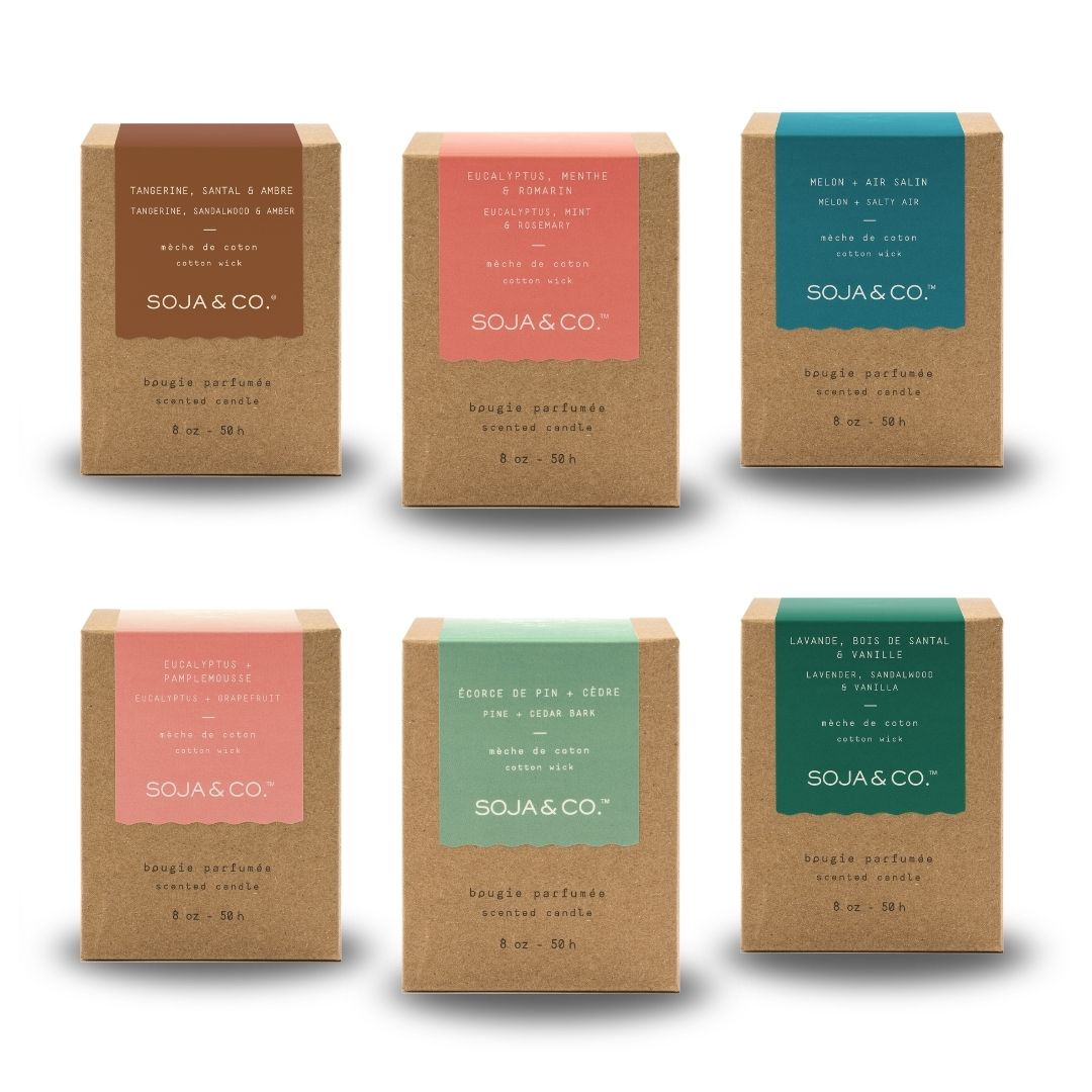 Ensemble Découverte | Bougies - SOJA&CO.®