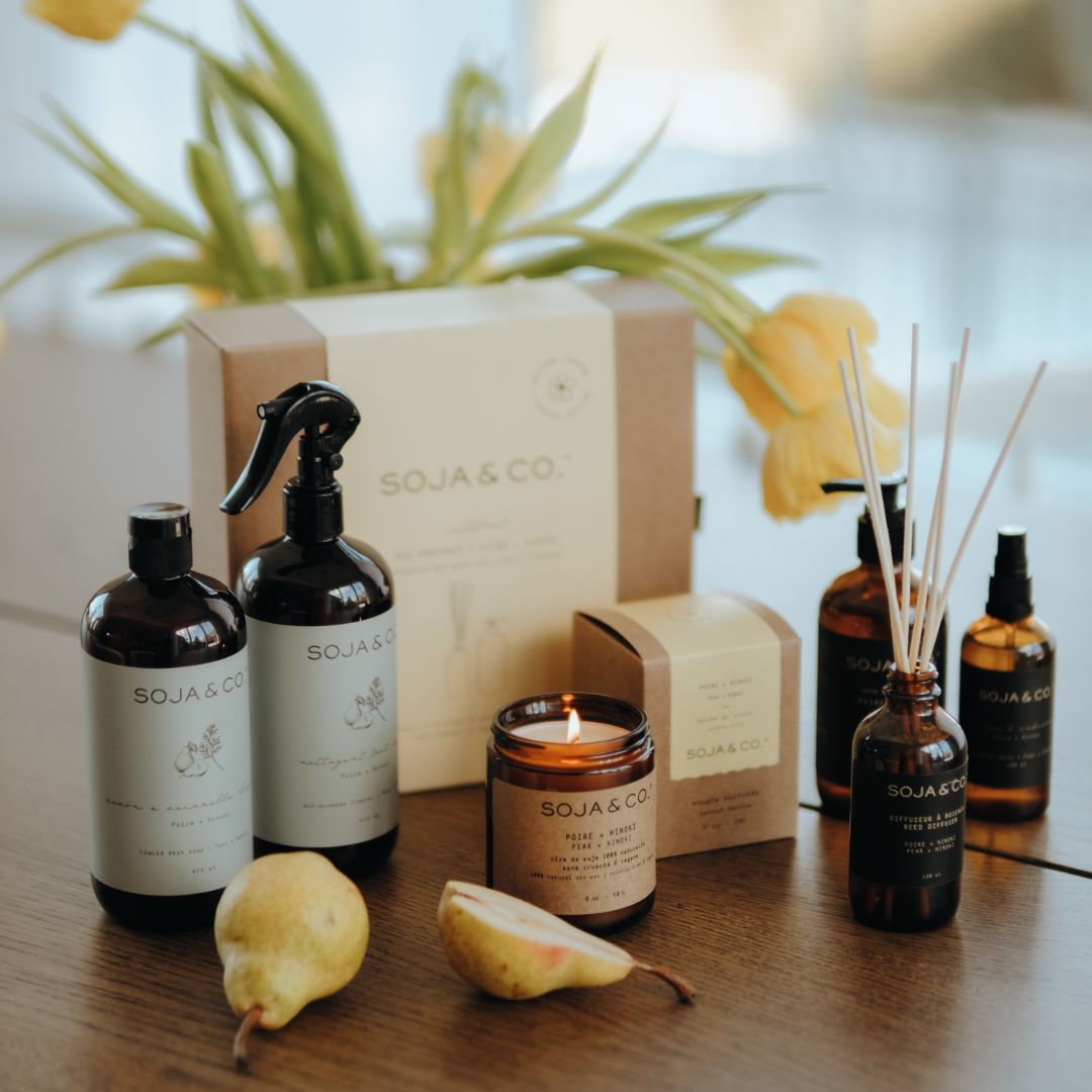 Ensemble découverte | Poire + Hinoki - SOJA&CO.®