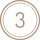 Icône chiffre 3