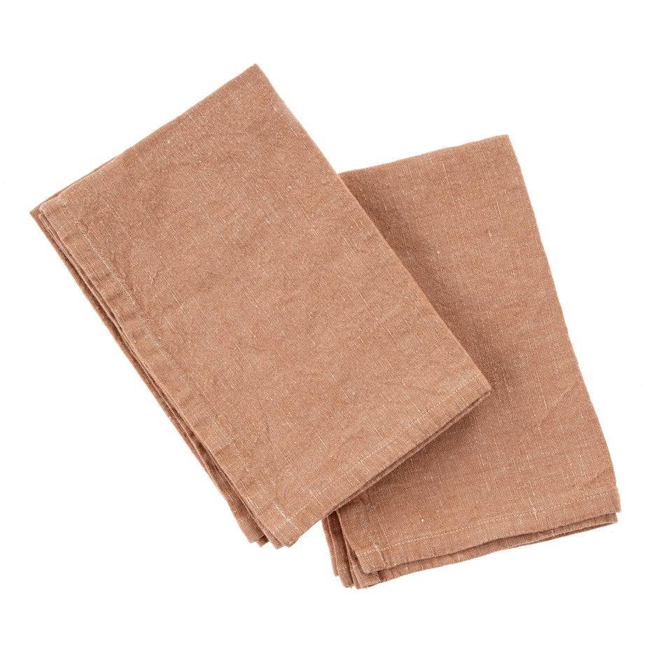 Serviette en lin | Terracotta - SOJA&CO. ™