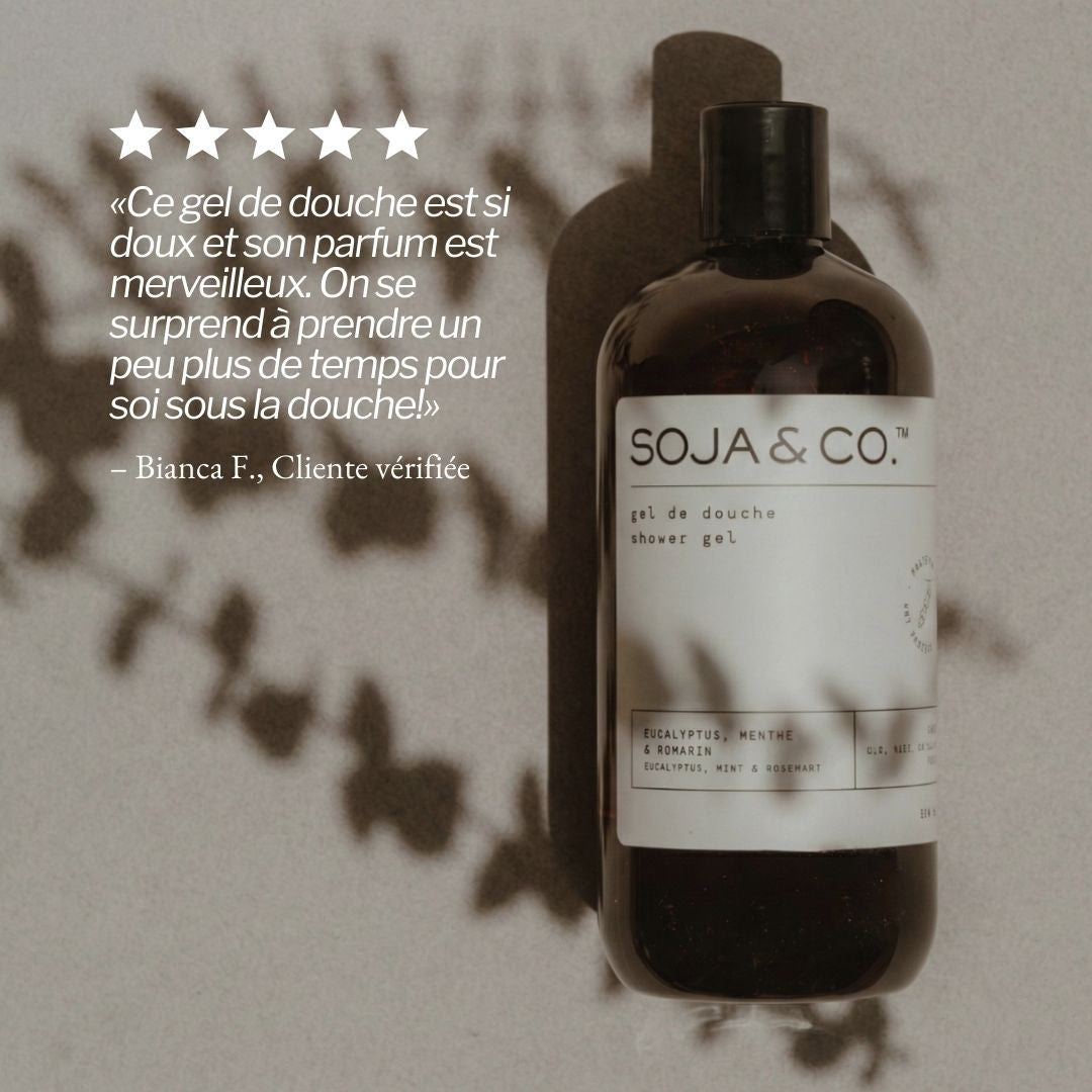 Ensemble gel de douche | Eucalyptus, Menthe &amp; Romarin - SOJA&amp;CO.®
