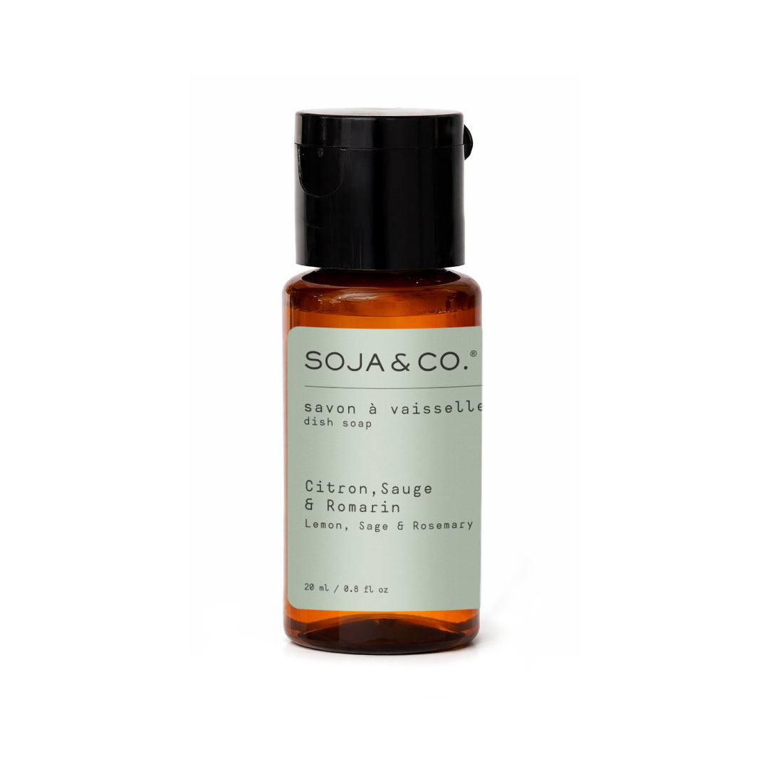 Échantillon de savon à vaisselle liquide | Citron, Sauge & Romarin - SOJA&CO.®