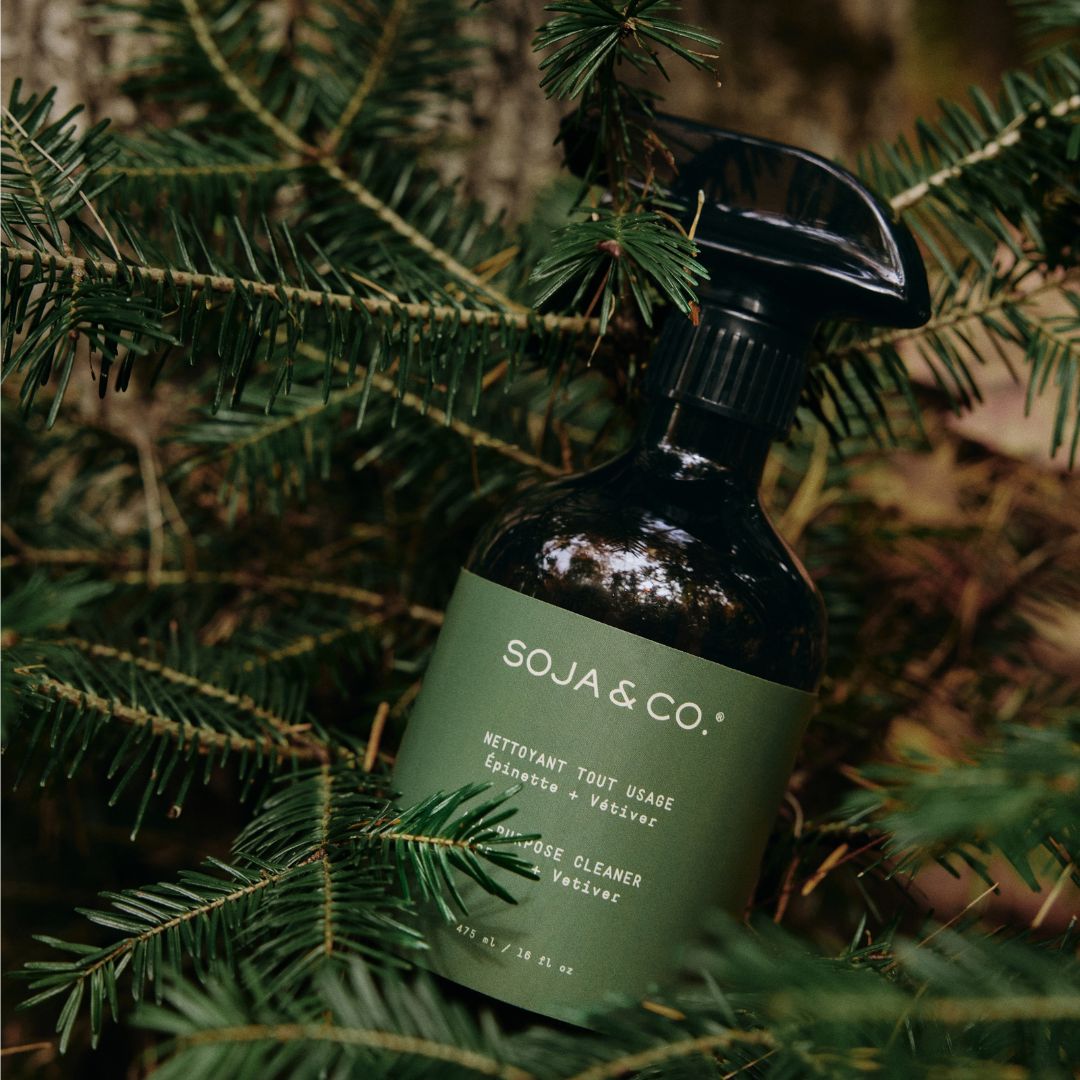 Nettoyant tout usage | Épinette + Vétiver - SOJA&amp;CO.