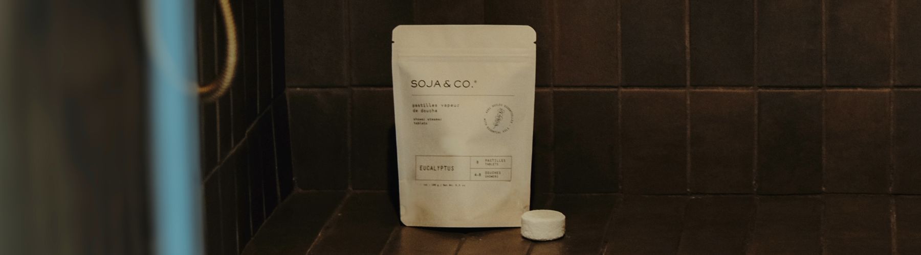 Pastilles de douche SOJA&CO.