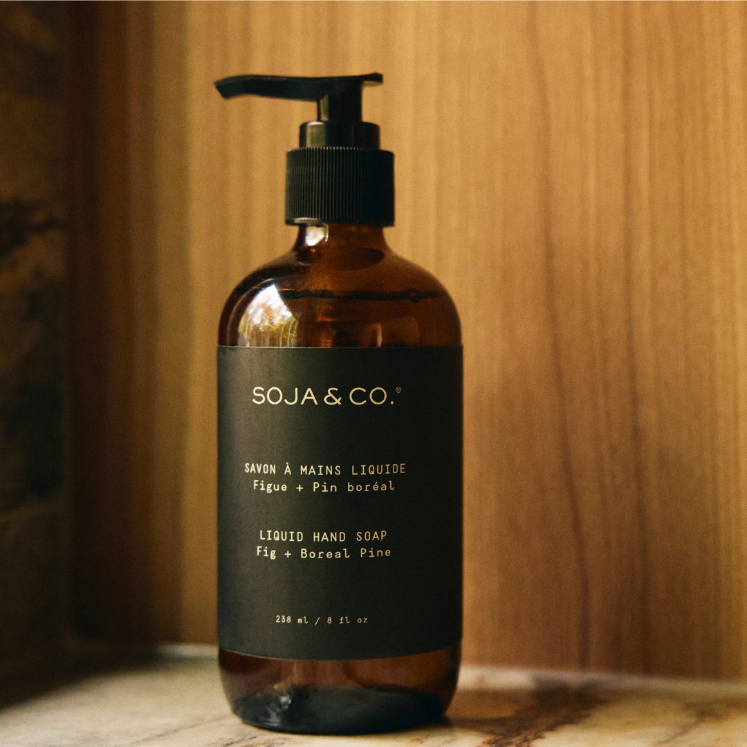 Savon à mains liquide | Figue + Pin boréal - SOJA&CO.