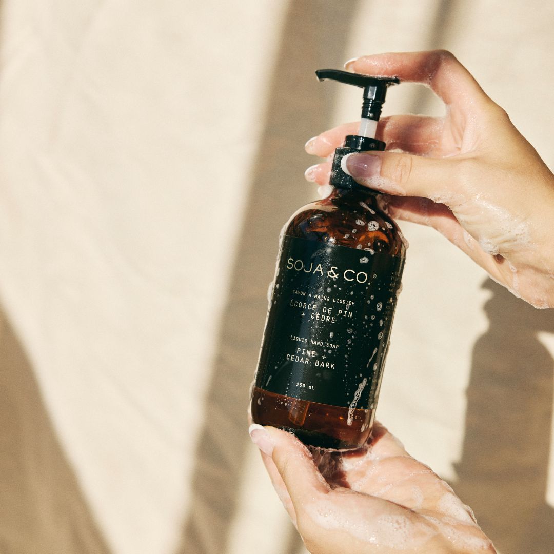 Savon à mains liquide | Écorce de pin + Cèdre - SOJA&amp;CO.
