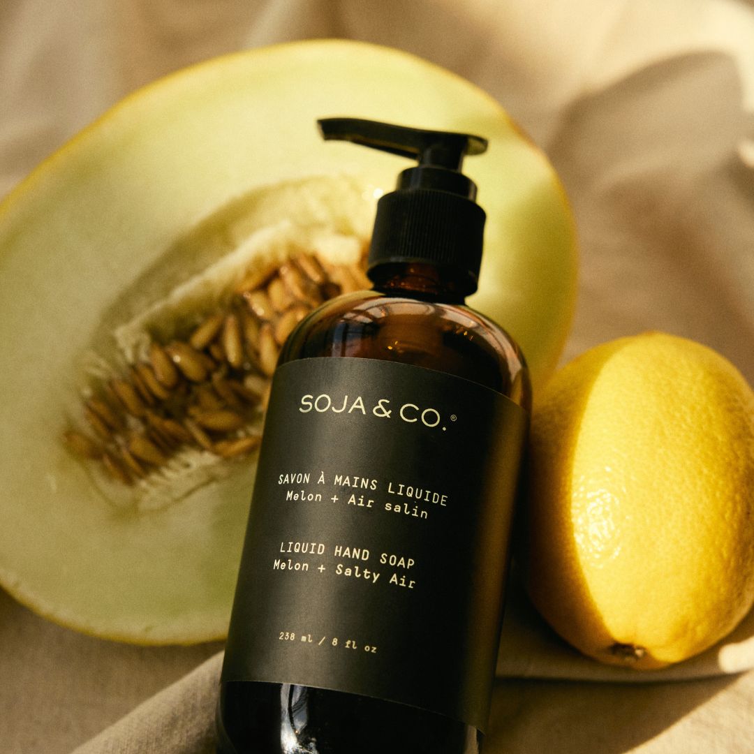 Savon à mains liquide 500 ml | Melon + Air salin