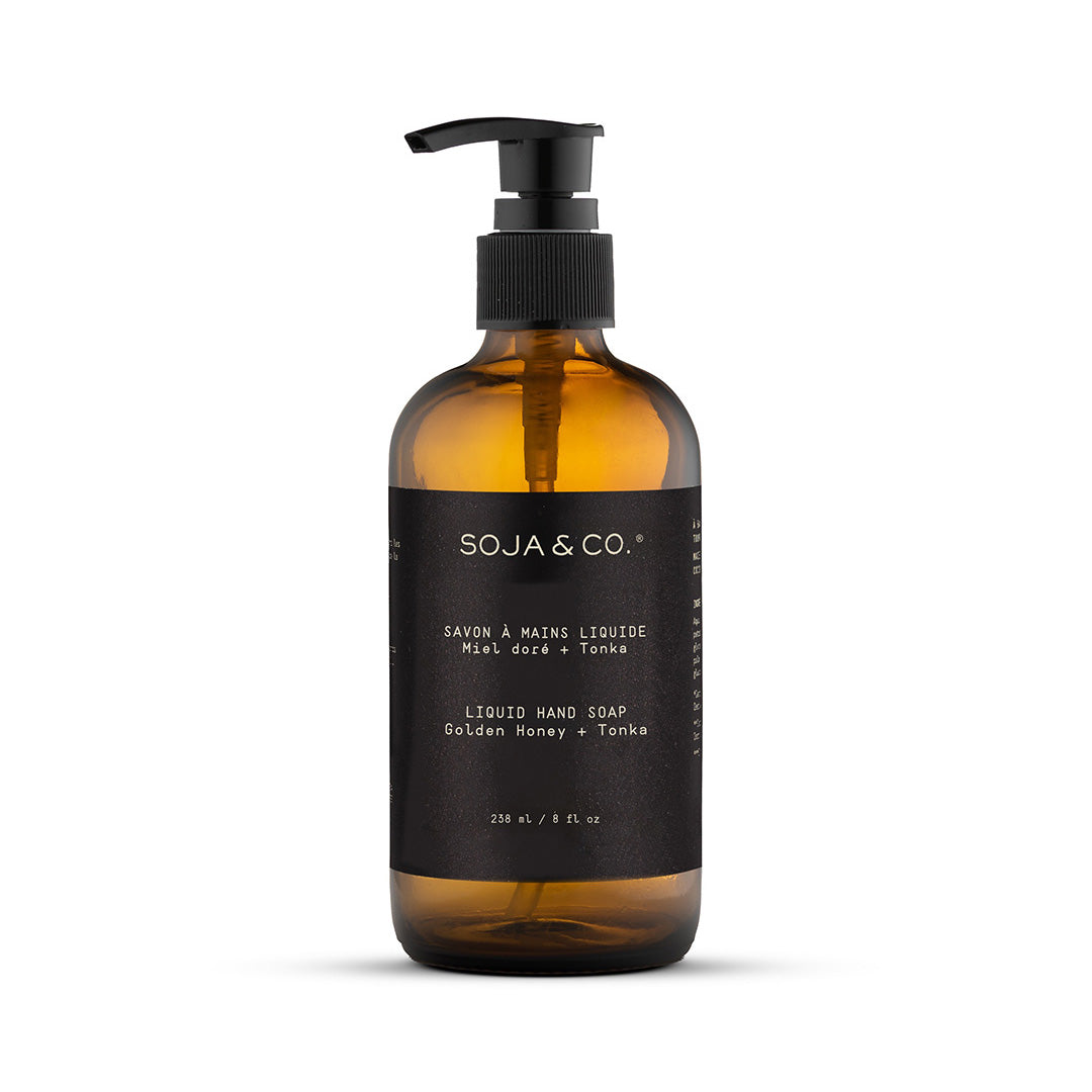 Savon à mains - Miel doré &amp; Tonka - SOJA&amp;CO.