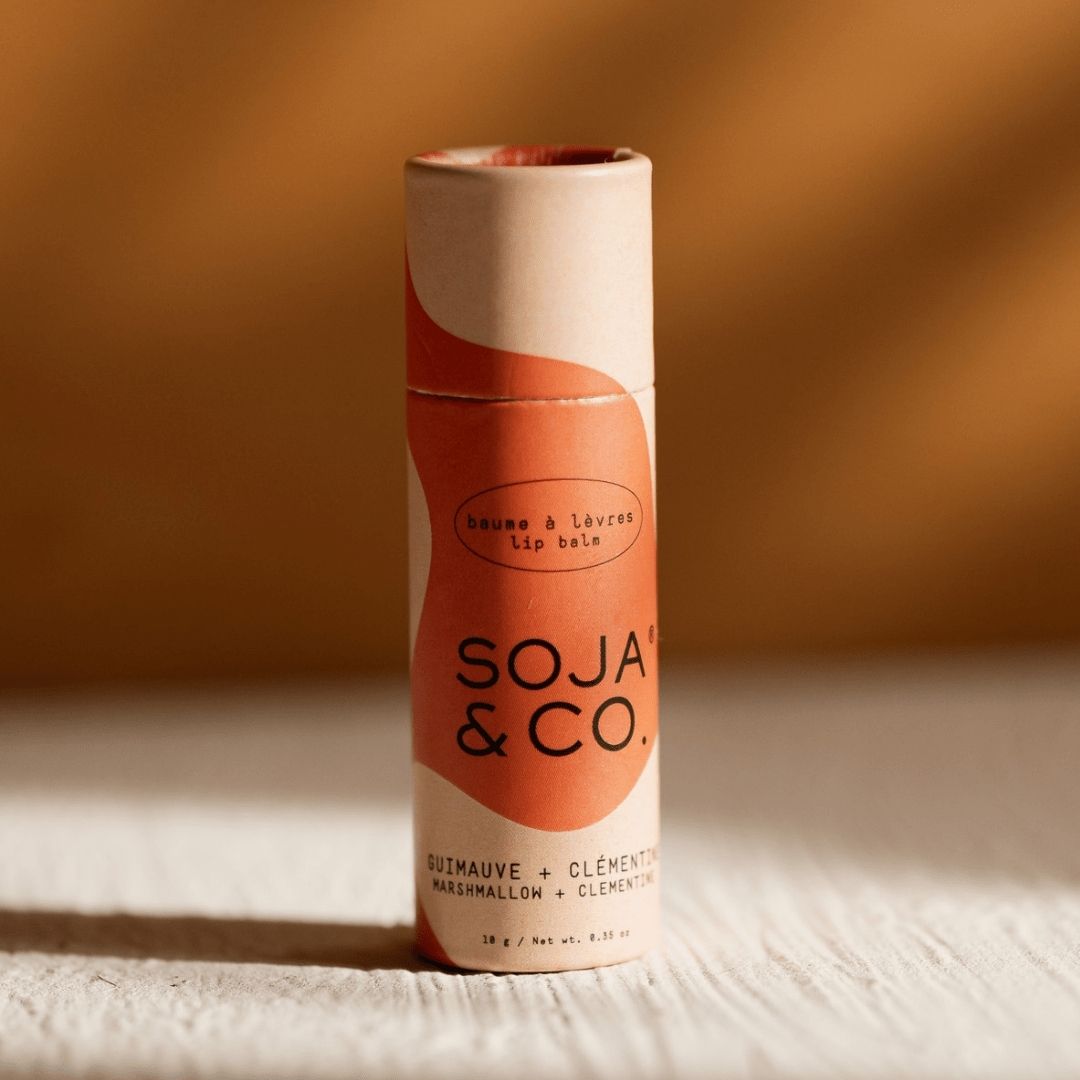 Baume à lèvres | Guimauve + Clémentine - SOJA&CO. ™