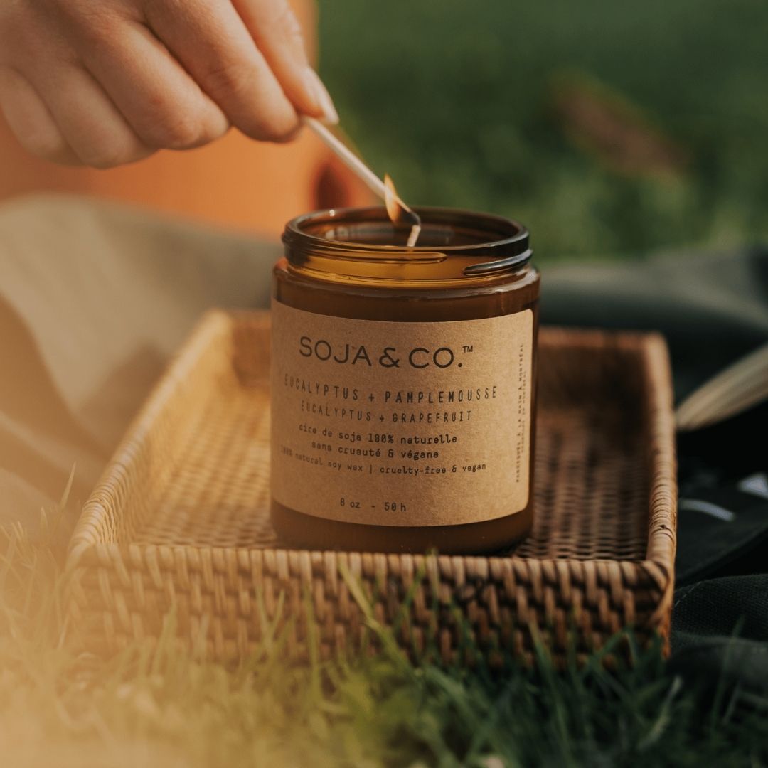 Bougie | Eucalyptus + Pamplemousse - SOJA&CO. ™