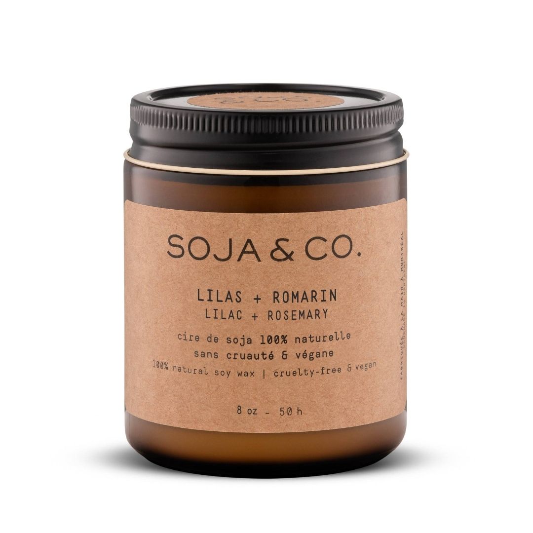 Bougie | Lilas + Romarin - SOJA&CO. ™