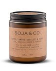 Bougie | Sapin, Ambre vanillé & Tabac - SOJA&CO. ™