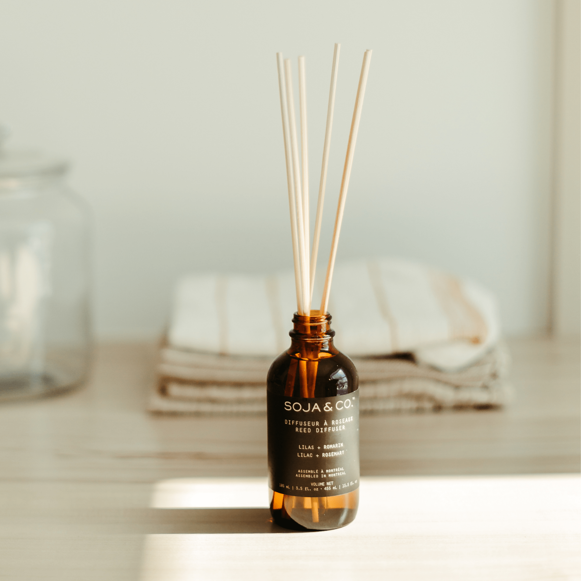 Diffuseur à roseaux | Lilas + Romarin - SOJA&CO. ™