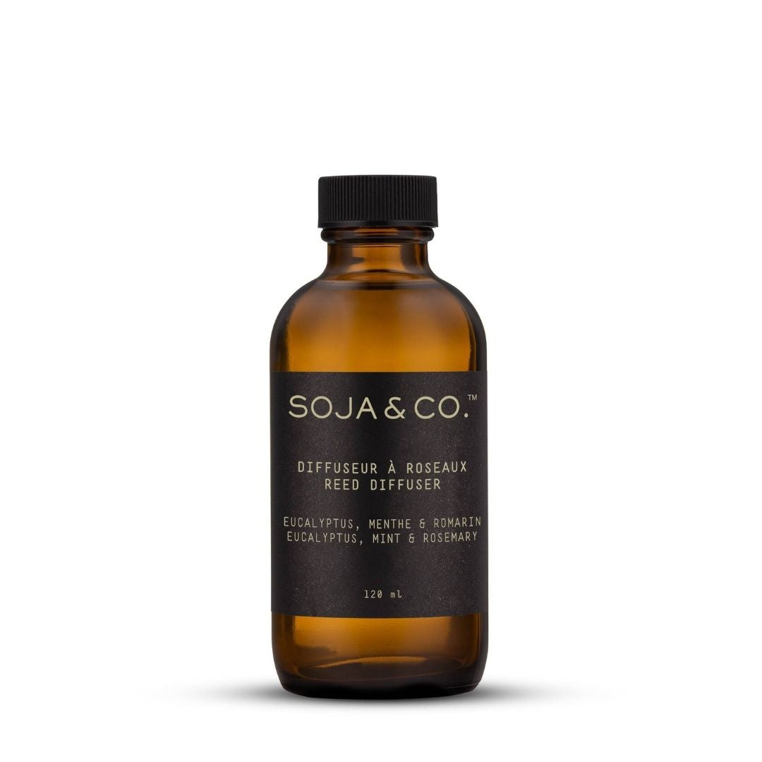 Diffuseur à roseaux | Eucalyptus, Menthe & Romarin - SOJA&CO. ™
