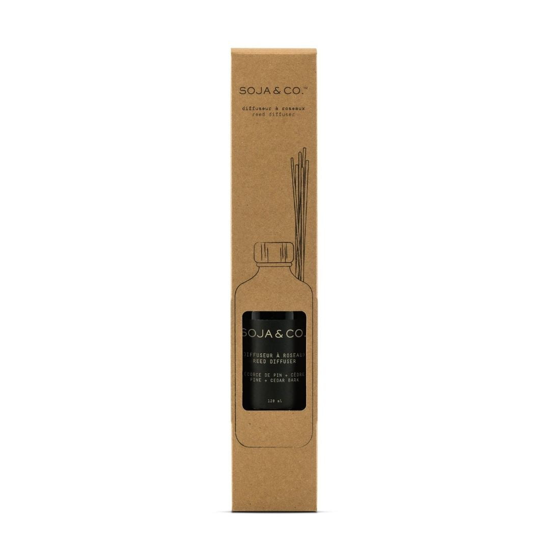 Diffuseur à roseaux | Écorce de pin + Cèdre - SOJA&CO. ™