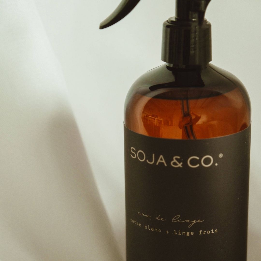 Eau de linge | Coton blanc + Linge frais - SOJA&CO. ™