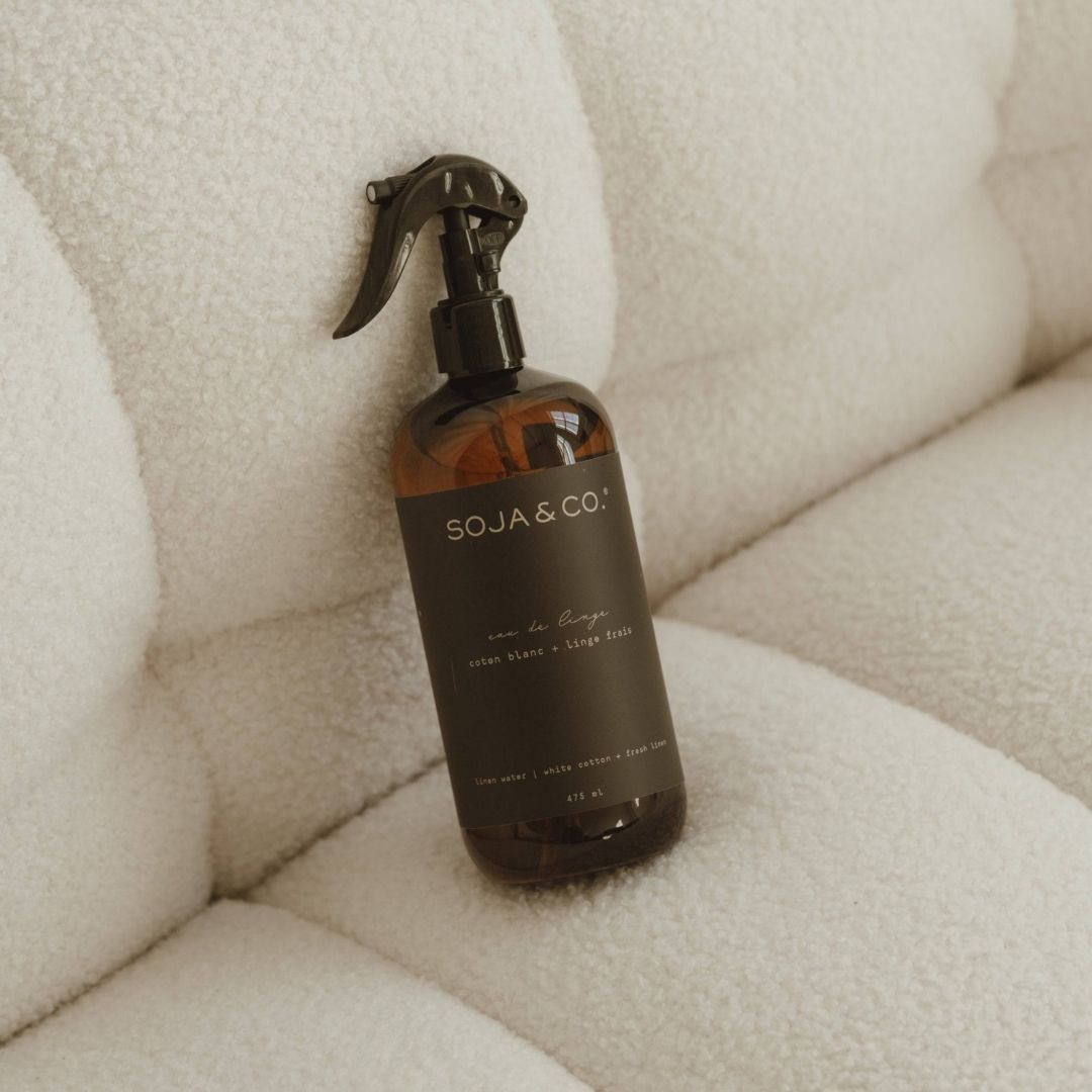 Eau de linge | Coton blanc + Linge frais - SOJA&CO. ™