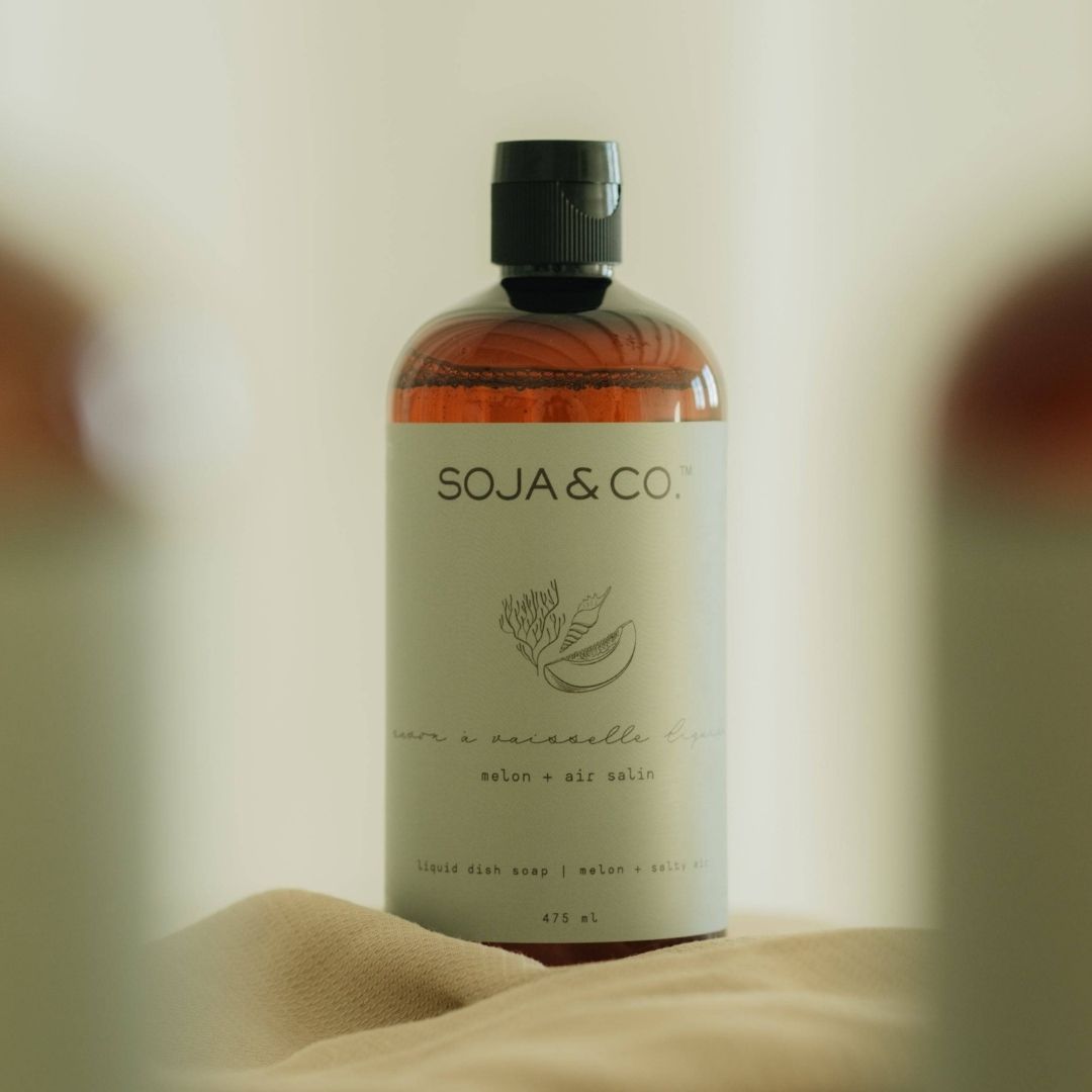 Savon à vaisselle liquide | Melon + Air salin - SOJA&CO. ™