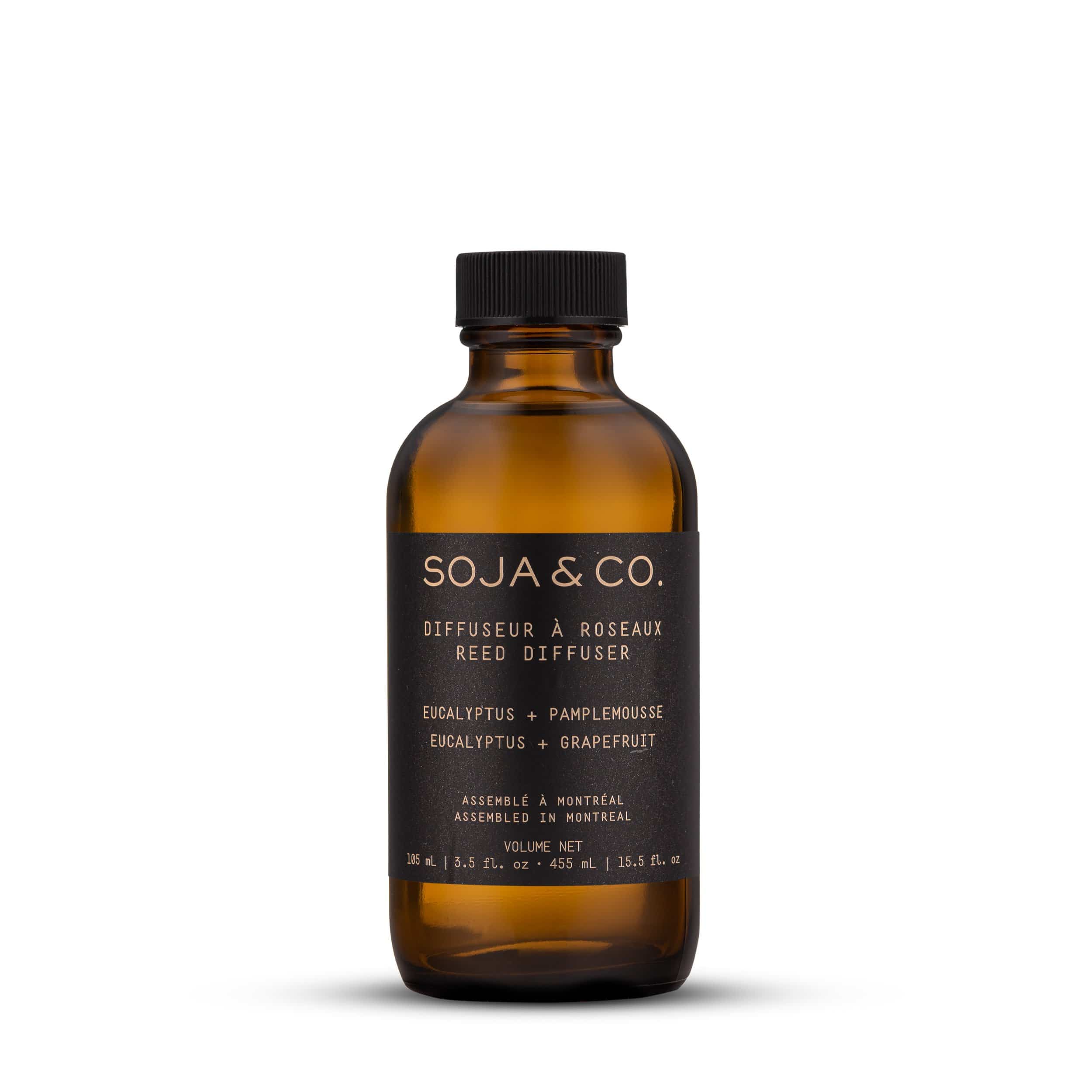 Diffuseur à roseaux — Eucalyptus + Pamplemousse - SOJA&CO.