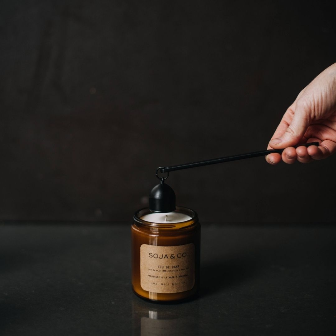 Extincteur à bougies « Black Matte » - SOJA&CO.